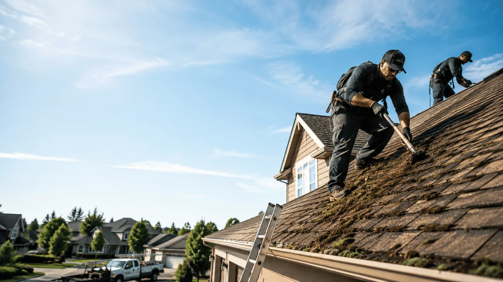 Roof Moss Removal in Aransas Pass, TX near me